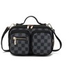 MKF Collection Jolene Vegan Leather Multi Pocket Crossbody Bag by Mia K- Black - 2 of 4