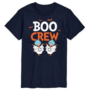 Men's - Dr. Seuss - Boo Crew Thing 1 and Thing 2 Short Sleeve Graphic T-Shirt - 1 of 4
