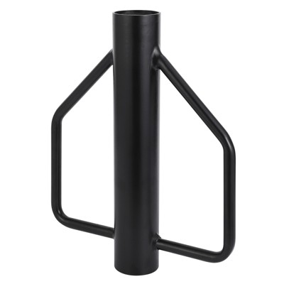 Fence Post Driver, Heavy Duty Hand Post Pounder with Handle - Use for Metal U Posts, T Posts, Garden Fence