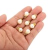 Unique Bargains Beautiful Designer DIY Jewelry Making Faux Pearl Pendants 100 Pcs - 4 of 4