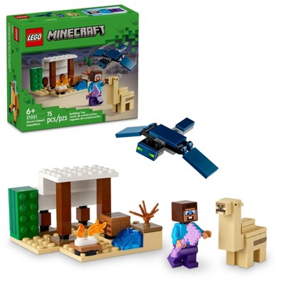 LEGO Minecraft Steve&#39;s Desert Expedition Building Toy 21251