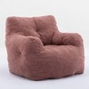 CENGHU Bean Bag Chair Foam Filling Bean Bag for Adults Soft Teddy Fabric Tufted Lazy Sofa for Living room Bedroom - 2 of 4