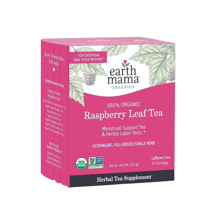 Earth Mama Organics Raspberry Leaf Tea - 0.84oz, 3 of 13