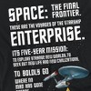 Women's Star Trek Space The Final Frontier Loose T-Shirt Black - 2 of 4