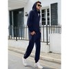 Men's Tracksuits 2 Piece Hooded Athletic Sweatsuit Zip Jogging Sportsuits - 4 of 4