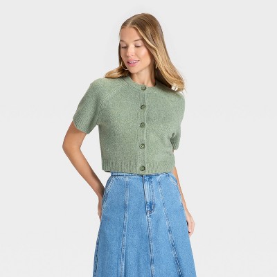 Women's Short Sleeve Button-Down Cardigan - Universal Thread™