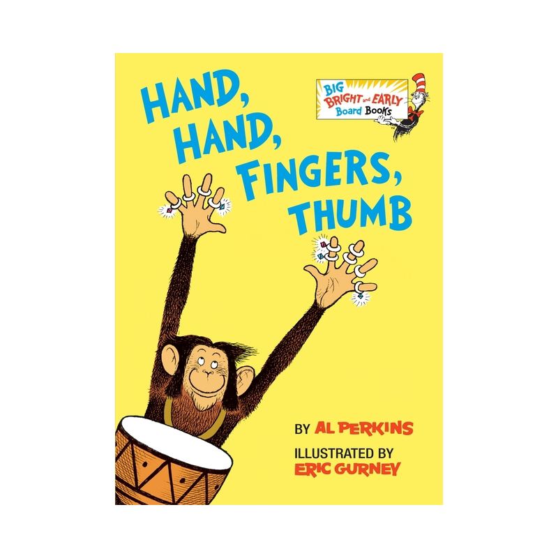 Hand, Hand, Fingers, Thumb - (Big Bright & Early Board Book) by  Al Perkins (Board Book), 1 of 2
