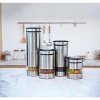 Premium Stainless Steel Storage Box Set (4 pieces) for Kitchen Countertops - Food Storage Boxes with Sealing Lids - 3 of 4