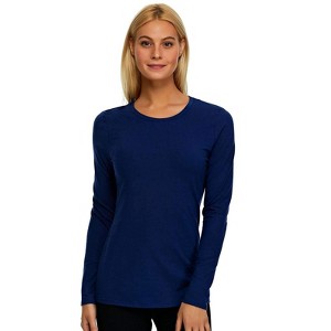 Felina | Long Sleeve Crew Neck Shirt | Cotton & Modal - 1 of 4