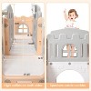 8 in 1 Toddler Slide Indoor Playground, Indoor Slide Toddler Playset for Toddlers 1-3 - 4 of 4