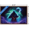 Trends International Wumples - Cosmic Grim Reaper Framed Wall Poster Prints - 3 of 4