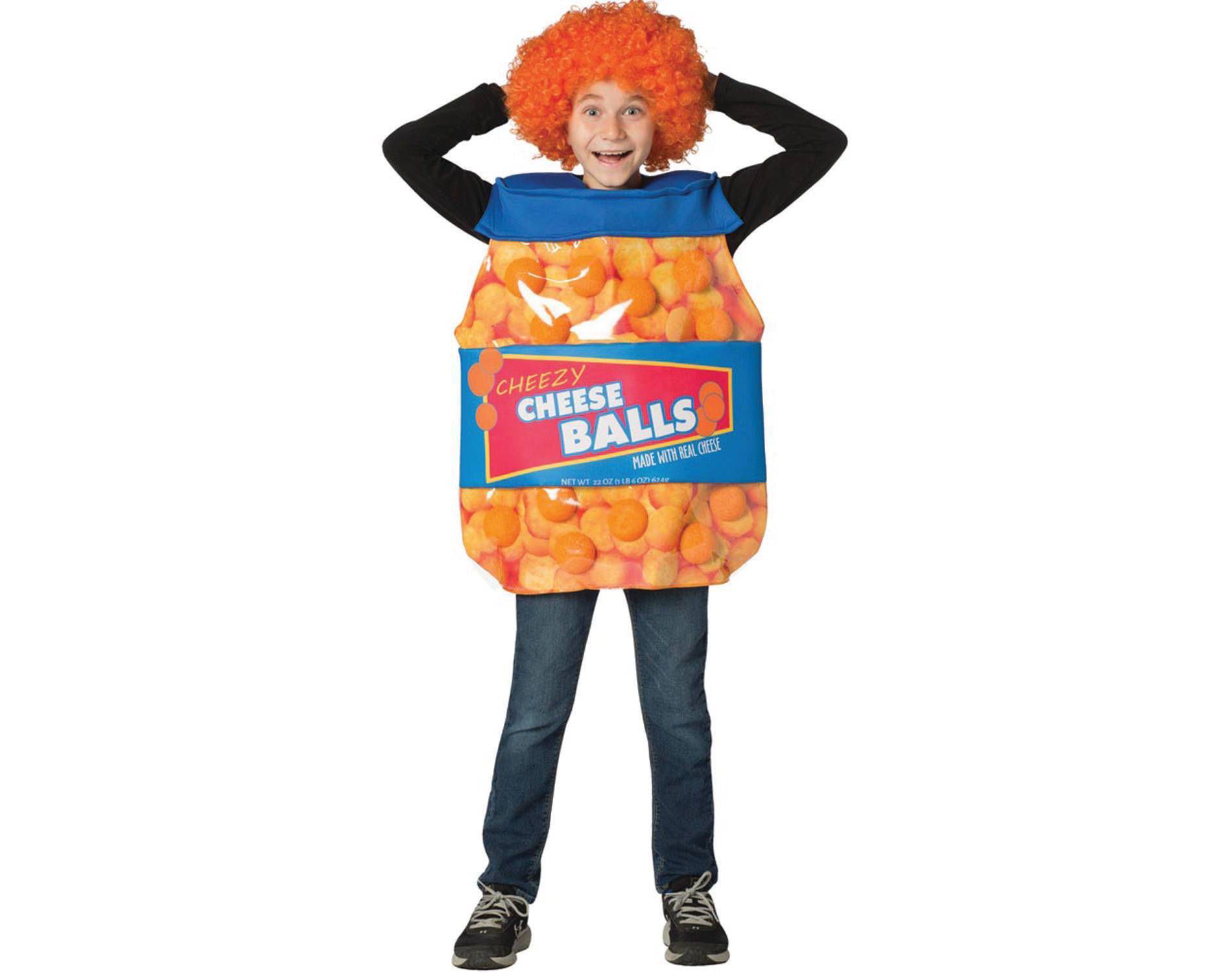 Imposta Costumes Men's Cheeseballs Costume Suit Orange M/L