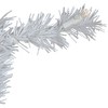 Northlight 9' x 10" Prelit LED Battery Operated White Artificial Christmas Garland - Clear Lights - 2 of 3