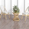 Costway 18/36 PCS Interlocking Deck Tiles Anti-slip Floor Tiles for Poolside All Weather Grey - 2 of 4