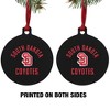 South Dakota Coyote Aluminum Holiday Christmas Tree Ornament - 2 of 4
