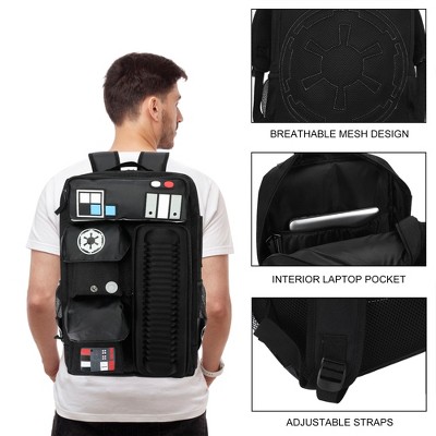 Star Wars Episode IV - A New Hope Darth Vader 18.5” Adult Utility Backpack — фото 5