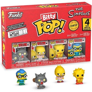 Funko Pop! Bitty: Simpsons - Scratchy, Grandpa Simpson, Lisa