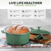 Gotham Steel 5QT Dutch Oven Ceramic Nonstick Lightweight Self Basting Lid - 4 of 4