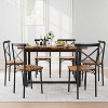 VYNXARIA 7 Pieces Dining Set 7-Piece Kitchen Table Set Perfect for Kitchen, Breakfast Nook, Living Room Occasions - 2 of 4