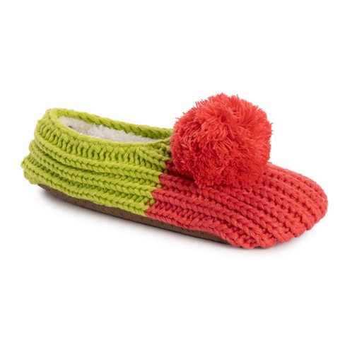 Muk Luks Women's Ballerina Slippers -watermelon S/m (5-7) : Target