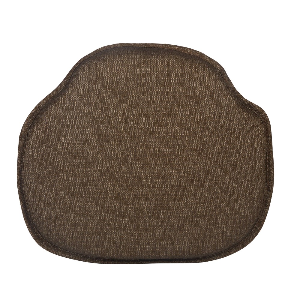 Photos - Pillow Gripper Omega Windsor Chair Cushion Set of 2 - Chestnut