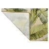 Vacation Tropical Outdoor Rug Green - Threshold™ - 3 of 4
