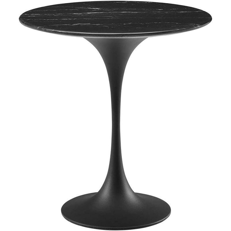 Modway Lippa 20Inch Round Artificial Marble Side Table, 2 of 3