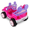 Kid Trax 6V Disney Minnie Mouse Flower Power 4x4 Powered Ride-On - Pink - image 3 of 4