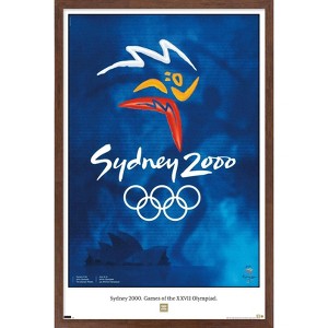 Trends International Team USA - Sydney 2000. Games of the XXVII Olympiad. Framed Wall Poster Prints - 1 of 4