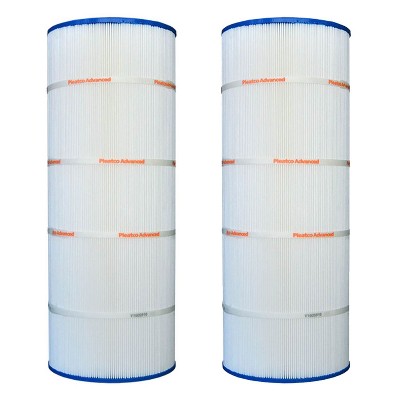 Pleatco PXST150 150 Sq Ft Replacement Pool Spa Filter Cartridge Element (2 Pack)