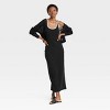 Women's Knit Midi Tank Dress - A New Day™ - 3 of 3