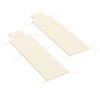 Outsunny Foldable Lounge Chair Cushion Set of 2, UPF50+ 230gsm Olefin and 25D High-Density Foam, Chaise Lounge Cushion Set, 80" x 26" - 4 of 4