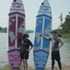 VisioGear 11' Stand Up Paddle Board with Accessories, Red & White, 132"*33"*6" - 4 of 4