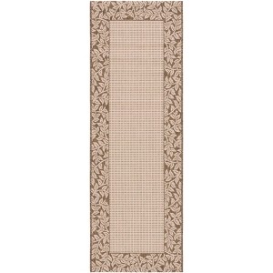 Courtyard CY0727 UV & Stain Resistant Non-Shedding Power Loomed Indoor/Outdoor Rugs - Safavieh - 1 of 4