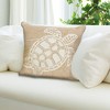 Liora Manne Frontporch Coastal Indoor/Outdoor Pillow.. - 3 of 4