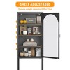 Vatros Metal Glass Door Display Storage Cabinet - 4 of 4