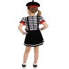 HalloweenCostumes.com Toddler Curious Mime Costume | Funny Toddler Costumes - 4 of 4