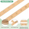 Unique Bargains Plastic Snap Buttons, Plastic Snaps for Sewing - 2 of 4