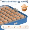 Hooseng 48 Egg Incubator with Humidity Display, Egg Candler, Automatic Egg Turner, for Hatching Chickens - 4 of 4