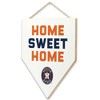 MLB Houston Astros Home Sweet Home Hanging Wood Wall Decor - 2 of 4