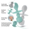 Silicone Baby Spoons for Baby Led Weaning 2-Pack, First Stage Baby Feeding Spoon Set Gum Friendly BPA Lead Phthalate and Plastic Free - 3 of 4