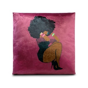 Pardon My Fro Decorative Throw Pillow - 1 of 4