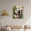 Art Remedy Panda Tropical Bathroom Tropical Bathroom Wall Art Unframed - 2 of 4