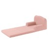 Kids Couch, 2-in-1 Convertible Toddler Sofa Chair, Soft Fold Out Couch Lounger - 2 of 4