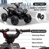 12V Kids Ride On ATV, 4 Wheeler Electric Vehicle for Toddlers, Battery Powered Motorized Quad Toy Car - 4 of 4