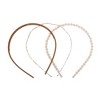 Unique Bargains Women's Solid Color Hairband 1 Set - 4 of 4