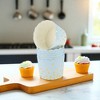Unique Bargains Medium Polka Dot Disposable Baking Cups Wood Pulp Paper PE Coating 2.76"x2.17" 50 Pcs - 2 of 4