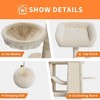 Cat Tree, Cat Tower - 68.5-Inch Tall Heavy Duty for Large Adult Cats with Scratching Posts, Condo, Perches, Hammocks - 4 of 4