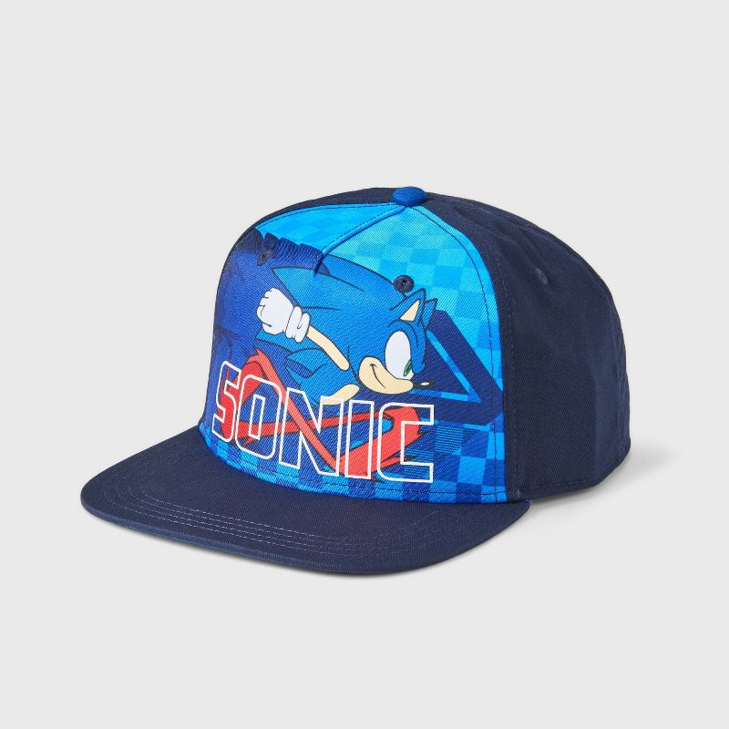 Boys&#39; Sonic the Hedgehog Hat - Blue, 1 of 6