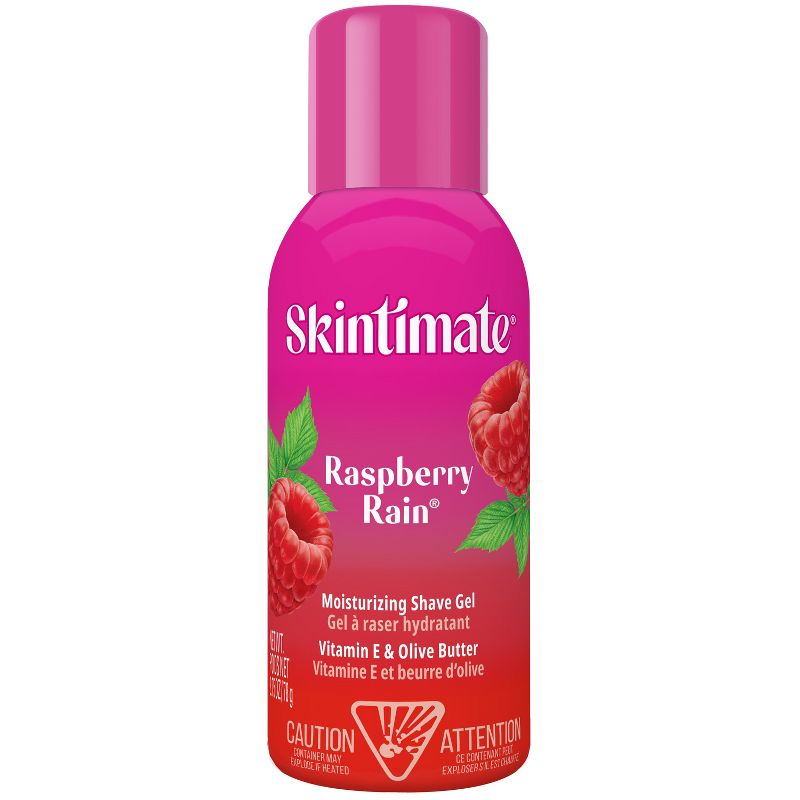 Skintimate Signature Scents Raspberry Rain Women&#39;s Shave Gel - Trial Size - 2.75oz, 1 of 10
